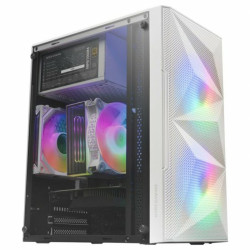 ATX Semi-tower Box Mars Gaming MCMEW White