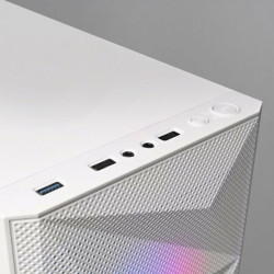 ATX Semi-tower Box Mars Gaming MCMEW White