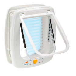 Cat Flap Ferplast Swing 9 White Multicolour Plastic