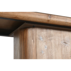 Console Home ESPRIT Yellow Wood MDF Wood 240 x 40 x 82 cm