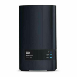 NAS Network Storage Western Digital My Cloud EX2 Ultra Black Gigabit Ethernet Marvell ARMADA 385 Marvell Multicolour