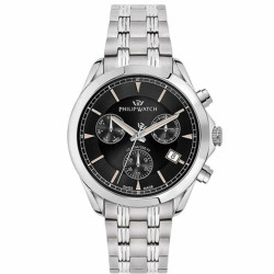 Men's Watch Philip Watch R8273665004 Black Silver