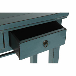 Console DKD Home Decor Blue Turquoise Metal 113 x 38 x 84 cm