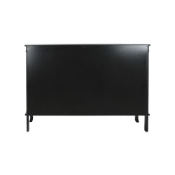 Sideboard DKD Home Decor 142,5 x 40,5 x 101,5 cm Fir Crystal Black