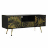 Sideboard DKD Home Decor Black Fir Metal MDF Green