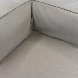 Garden sofa Gissele Light brown Beige Nylon 70 x 80 x 64 cm