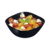 Bowl Luminarc Multiusos Black Glass Ø 14 cm Multi-use (24 Units)