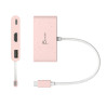 USB Hub j5create JCA379ER-N Pink