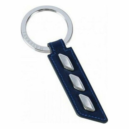 Keychain Maserati KMU4160113 Leather Blue