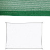 Shade Sails Awning Green Polyethylene 300 x 400 x 0,5 cm