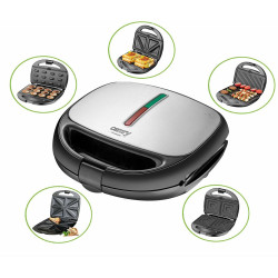 Sandwich Maker Adler CR 3042 Black 1200 W