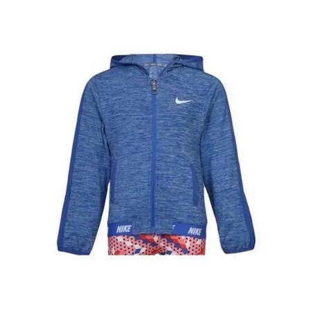 Hooded Sweatshirt for Girls Nike  937-B8Y  Blue