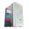 ATX Semi-tower Box Mars Gaming MC300W White RGB