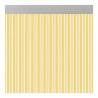 Curtain Acudam Ferrara Doors Yellow Transparent Exterior PVC Aluminium 90 x 210 cm