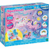 Glass beads Aquabeads Fairy Unicorns 1500 Pieces