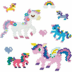 Glass beads Aquabeads Fairy Unicorns 1500 Pieces