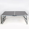 Folding Table Aktive Camping Anthracite 60 x 25 x 40 cm (4 Units)