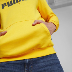 Men’s Hoodie Puma Essentials + Two Tone Big Logo Yellow