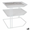 Shelve Confortime White Metal 23 x 23 x 20 cm Organiser (8 Units)