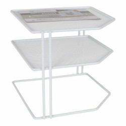 Shelve Confortime White Metal 23 x 23 x 20 cm Organiser (8 Units)