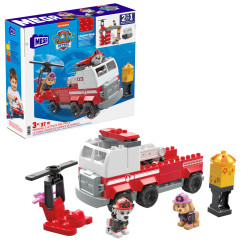 Playset Megablocks Paw Patrol Fire Engine + 3 years 37 Pieces