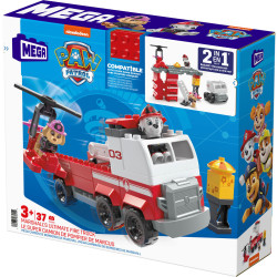 Playset Megablocks Paw Patrol Fire Engine + 3 years 37 Pieces