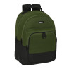 School Bag Safta Dark forest Black Green 32 x 42 x 15 cm