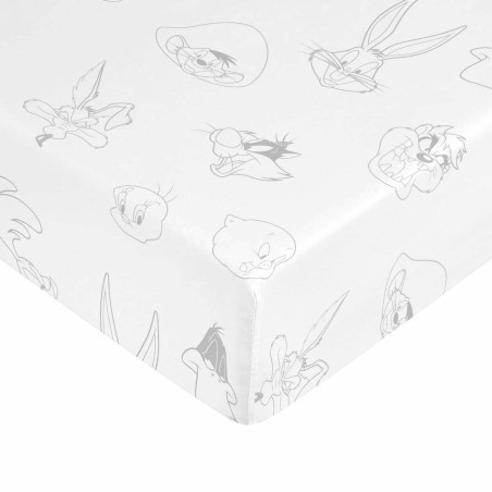 Fitted sheet Looney Tunes 180 x 200 cm