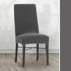 Chair Cover Eysa JAZ Dark grey 50 x 60 x 50 cm 2 Units