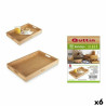 Tray Quttin 62326 Bamboo 40 x 27 x 4,6 cm (6 Units)