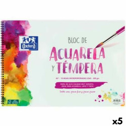 Watercolour Pad Oxford 10 Sheets 300 g/m² (5 Units)