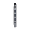 USB Hub Aisens ASUC-9P001-GR Grey 100 W (1 Unit)