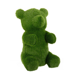 Decorative Figure Decorative Figure polypropylene Astro-turf Bear 22 x 26 x 35 cm