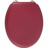 Toilet Seat Gelco Dolce Burgundy MDF Wood