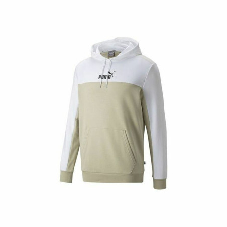 Men’s Hoodie Puma Essentials+ Block M Beige