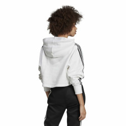 Women’s Hoodie Adidas Cropped White