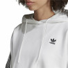 Women’s Hoodie Adidas Cropped White