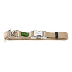 Dog collar Hunter Alu-Strong Beige Size S (30-45 cm)