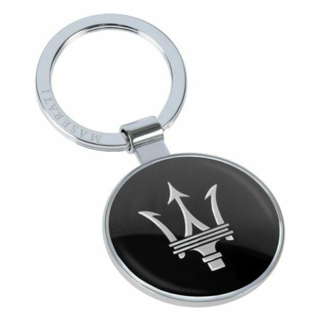 Keychain Maserati KMU4160108 Steel Black