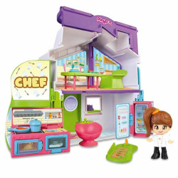 Playset Pinypon Chef & Stylist & High School 3-in-1