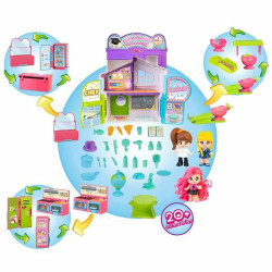 Playset Pinypon Chef & Stylist & High School 3-in-1