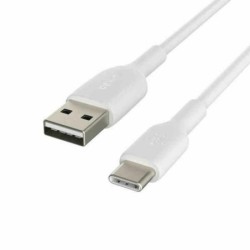 USB A to USB C Cable Belkin CAB001bt1MWH White 1 m (1 m)