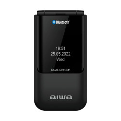 Mobile telephone for older adults Aiwa FP-24BK 2.4"