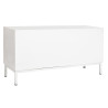 TV furniture DKD Home Decor Golden Metal White Mango wood 120 x 40 x 60 cm