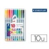 Set of Felt Tip Pens Staedtler 338 SB10 (10 Pieces)