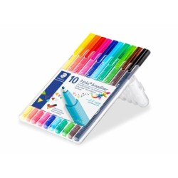 Set of Felt Tip Pens Staedtler 338 SB10 (10 Pieces)