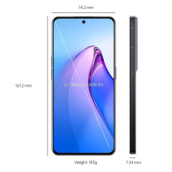 Smartphone Oppo RENO 8 PRO 6,7" Mediatek Dimensity 8100 Max 8 GB RAM 256 GB Black