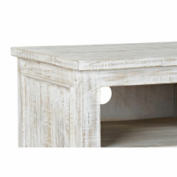 TV furniture DKD Home Decor 158 x 50 x 54 cm White Mango wood