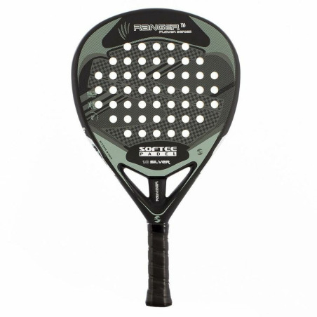 Padel Racket Ranger Jim Sports 13891 Grey 38 mm