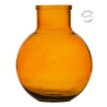 Vase Amber recycled glass 24 x 24 x 31 cm